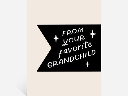 From Your Favorite Grandchild Card Sale