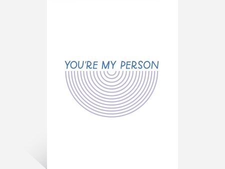 You re My Person Greeting Card Cheap