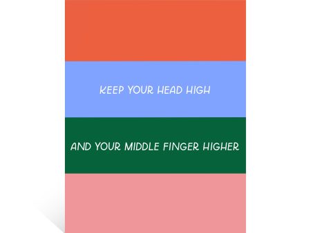 Head High Greeting Card Online Sale