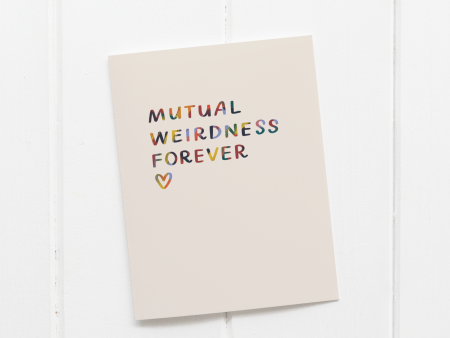 Mutual Weirdness Forever Card For Sale