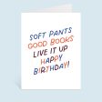 Live It Up Books Birthday Card For Discount