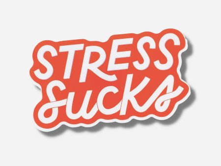 Stress Sucks Sticker Online Hot Sale