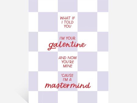 Mastermind Galentine Greeting Card Sale