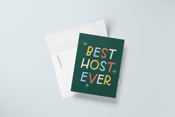 Best Host Ever Card For Sale