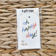 Oh Happy Day Gift Tag Set Cheap