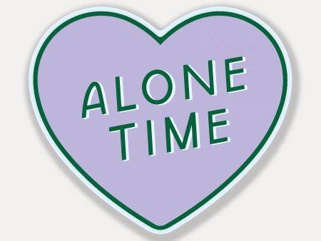 Alone Time Sticker Sale