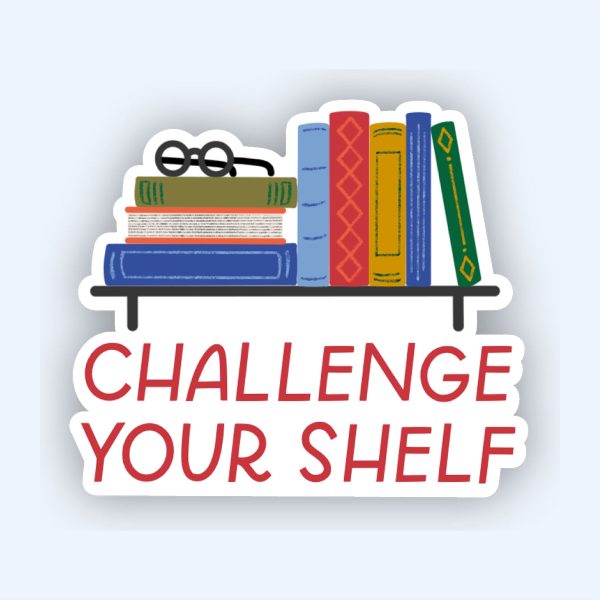 Challenge Your Shelf Sticker Cheap