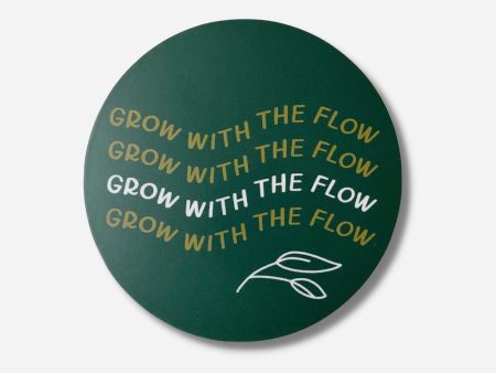 Grow With The Flow Sticker For Cheap