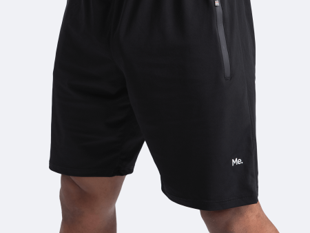 Jet Black Gym Shorts Online