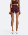 Burgundy Micro Shorts Online