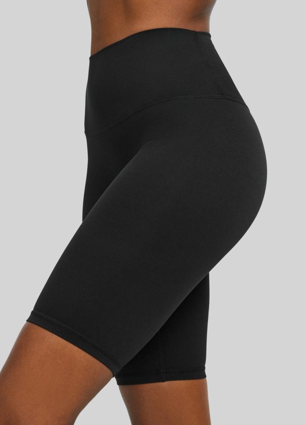 Jet Black Bike Shorts Supply