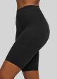 Jet Black Bike Shorts Supply