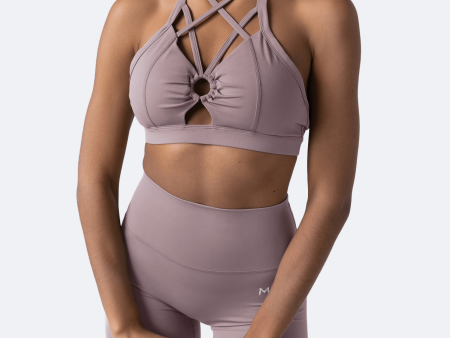 Dusty Pink Criss Cross Front Top Online