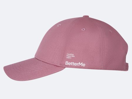 Dusty Pink Strapback Hat Online Sale