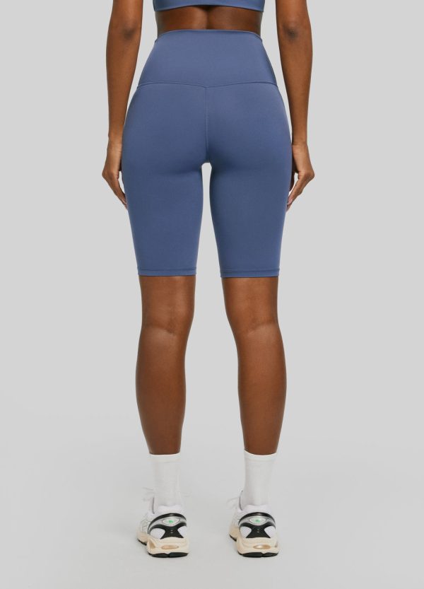 Iris Blue Bike Shorts Discount