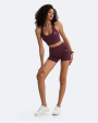 Burgundy Micro Shorts Online