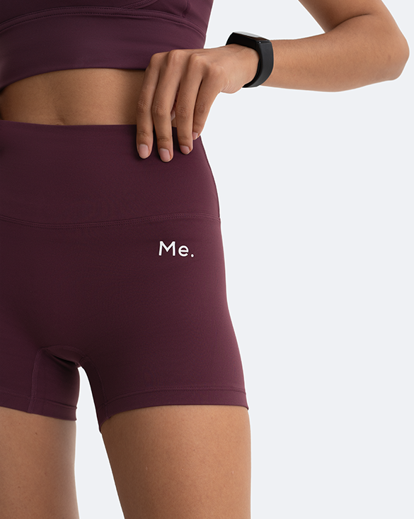 Burgundy Micro Shorts Online