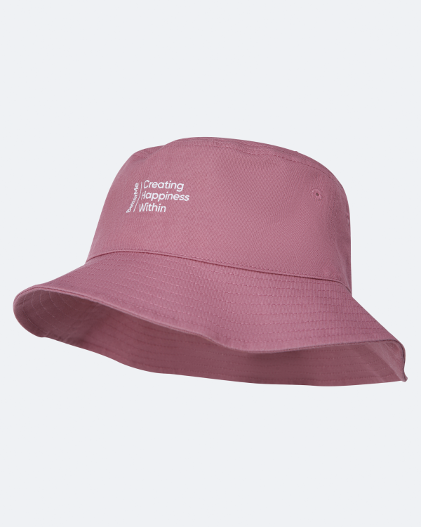 Dusty Pink Casual Bucket Hat Discount