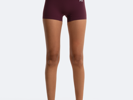 Burgundy Micro Shorts Online