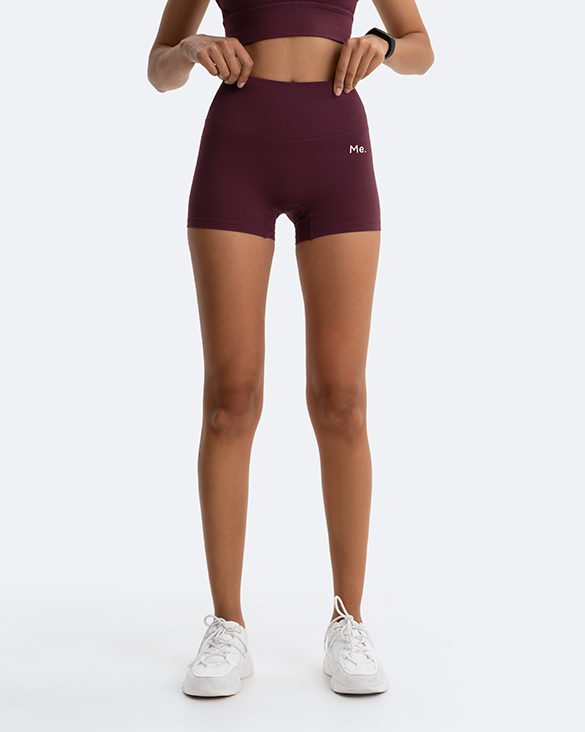 Burgundy Micro Shorts Online