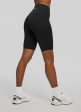 Jet Black Bike Shorts Supply