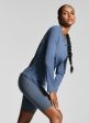 Iris Blue Long Sleeve Fashion