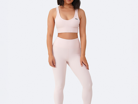 Pink Vanilla High-Waisted Leggings For Discount