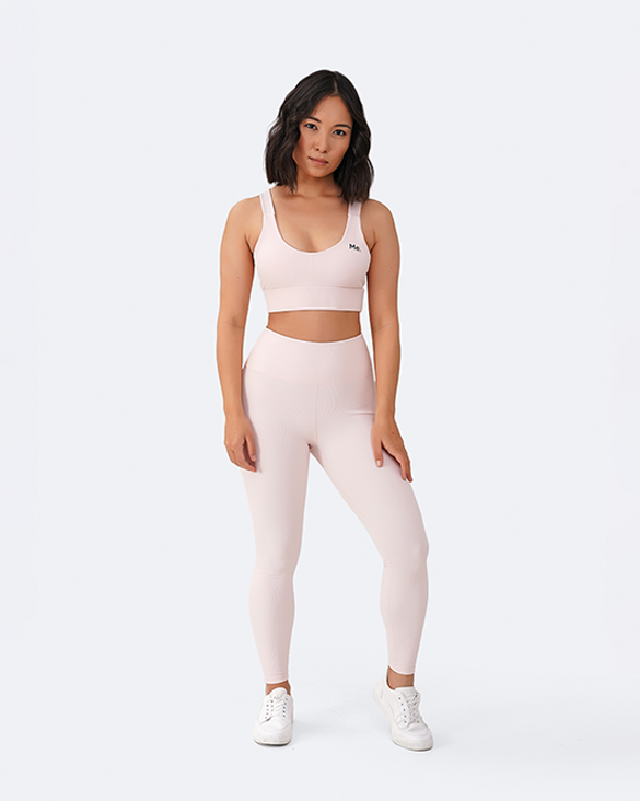 Pink Vanilla High-Waisted Leggings For Discount