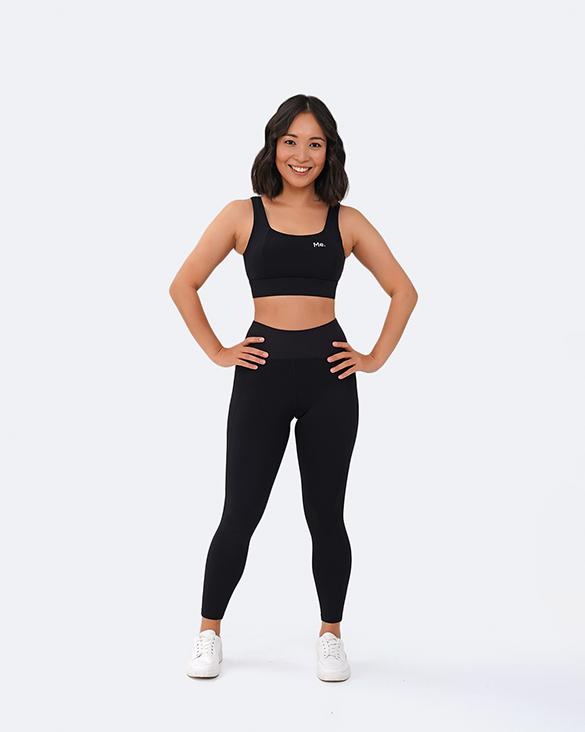 7 8 High-Waisted Leggings in Black Online